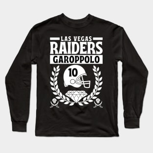 Las Vegas Raiders Garoppolo 10 Edition 2 Long Sleeve T-Shirt